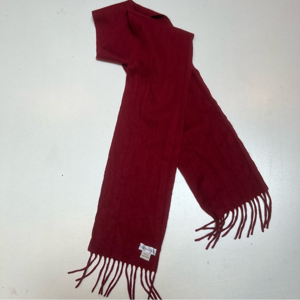 Elegant Red Scarf